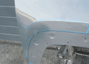 Błotnik przedni przód prawy jeep renegade 2014-2018 19