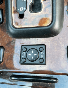 mercedes ML 163 panel  szyb  dekor drewno 4
