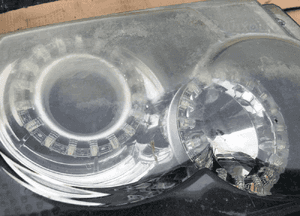 Lampa przednia prawa RHD anglik XBC501763 Range Rover Sport L320 2005-09 2