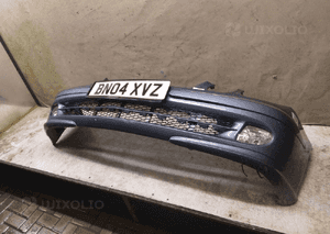 ^ ZDERZAK PRZÓD PRZEDNI MERCEDES BENZ W211 E KLASA AVANGARDE 353 BŁĘKITNY HALOGENY 3