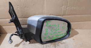 #LUSTERKO PRAWE 6 PIN FORD FOCUS II 2 LIFT 03 SREBRNY USZKODZONE 1