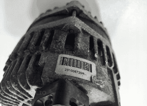 ALTERNATOR RENAULT TRAFIC III VIVARO B 1.6 DCI 231006729R 2014-2019 7