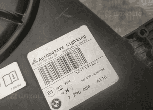 Bmw X5 X6 F15 F16 lampa prawa xenon uk 7290056 6