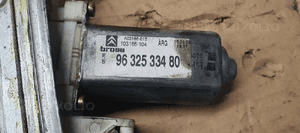 Mechanizm podnośnik szyby lewy tył Citroen C5 9632533480 5