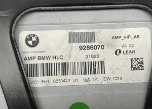 BMW F31 MODUŁ WZMACNIACZ SYSTEMU HIFI 9286070 7