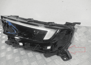 Lampa przednia przód lewa opel mokka ii b full led 9847939680 2020 5