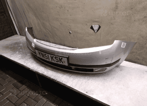 Zderzak przód przedni skoda fabia 1 i 9102 srebrny halogeny 2