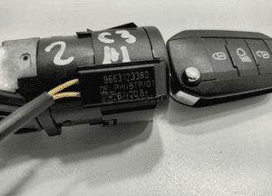 STACYJKA KLUCZYK PILOT CITROEN C3 III 9663123380 2016-2024 EUROPA 5
