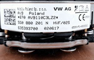 VW Volkswagen Golf VII R-Line Kierownica 5G0419091JL  AirBAG 5G0880201N 7