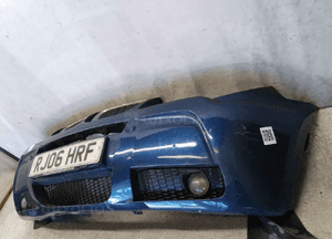 Zderzak przód przedni bmw E83 X3 m pakiet ///m mysticblau niebieski pdc czujniki halogeny 3