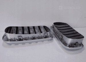 BMW X5 F15 Nerki/Grill Zderzaka Silver/Chrom - 3824 4