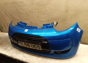 Zderzak przód citroen C1 lift fl vtr kmf niebieski 2