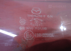 Szyba tylna Mazda 6 43R-005834 43R SEDAN 8