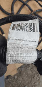 Wiązka instalacja przestrzeni ładunkowej Citroen Jumper 01382907080 8