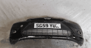 Zderzak przód przedni do ford focus MK2 ii lift fl grill halogeny F3 czarny 1