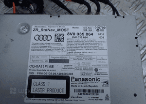 CZYTNIK MMI NAWIGACJA AUDI A3 8V NAVI 8V0035864 RADOM 3