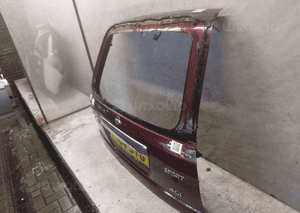 Klapa tył tylna bagażnika do nissan x-trail T30 bordo bordowa AX6 zbita szyba 4