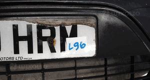Zderzak przód przedni do ford focus 2 ii lift fl H4  szary grafitowy 2