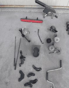 SMART FORFOUR plastiki sygnał klakson antena spinka