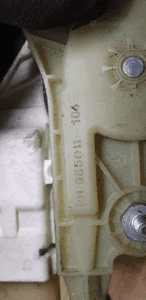 Mechanizm podnośnik szyby prawy przód BMW 3 E93 7193456 7191118 7