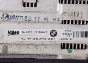 BMW 1/2/3/4 Chłodnica Powietrza 7600532 - 6074 9