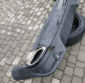 dokładka zderzaka dyfuzor a292 gle amg 2