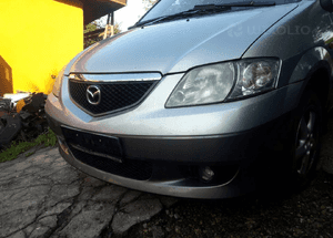 Mazda MPV 99-06 Maska lampa zderzak pas atrapa 6