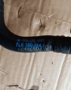 Przewód wąż paliwa czujnik VW Touareg 2.5 TDI 7L6130314A 3