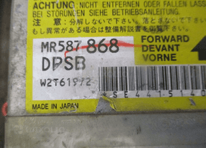 MODUŁ SENSOR AIR BAG OUTLANDER I MR587868 2