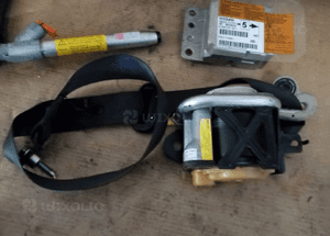 Zaślepka konsoli poduszki pasy AIRBAG zestaw naprawczy Nissan Note E11 6