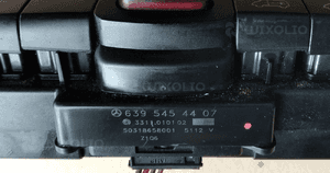 Mercedes Vito W639 W 639 panel sterowania środkowy włącznik awaryjnych 6395454407 4
