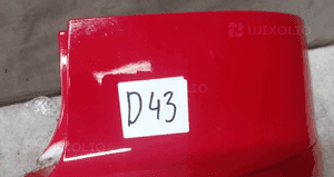 Zderzak tył tylny audi A3 8P sportback 5D 5 drzwi hb LY3J czerwony 2