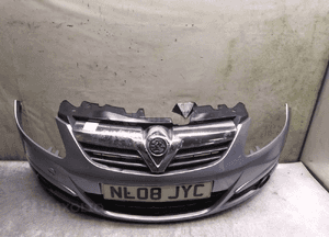 Zderzak przód przedni opel corsa d Z157 srebrny 3