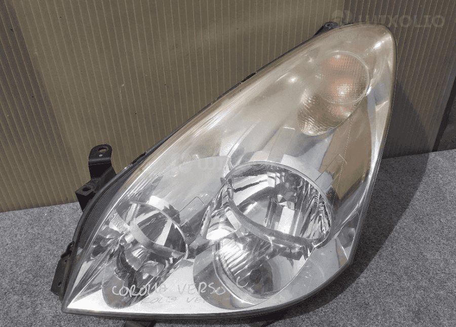 Lampa przód przednia lewa toyota corolla verso oryginał wysyłka! 1
