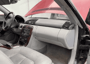 Mercedes CL 215 przekładka anglik a  konsola deska kokpit 3