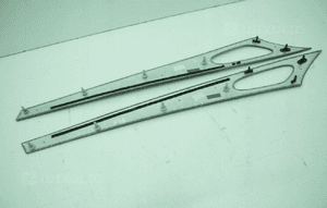 Ramka decor skora konsoli listwy carbon sl R230 5
