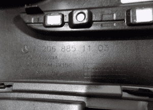 MERCEDES C-KLASA AMG KOMBI W206 21- ZDERZAK TYŁ 11