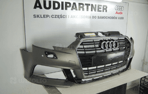 Zderzak audi S3 A3 s-line sportback lift 2016-2019 2
