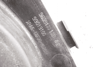 Osłona paska rozrządu peugeot 807 C8 phedra scudo jumpy 2.2 hdi 9639177180 3