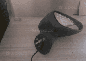 # LUSTERKO PRAWE FORD FIESTA MK7 7PIN CZARNY MAT 3