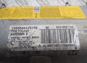 Poduszka airbag kolanowa mercedes W221 A2218601102 radom 4