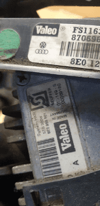 Wentylator chłodnicy wiatrak Audi A4 B6 8E0121205 11