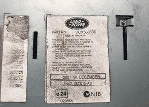 Moduł audio VUX500590 Range Rover 3 III LM L322 2