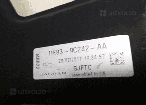 JAGUAR F-PACE X761 FILTR WĘGLOWY CZUJNIK CIŚNIENIA 12