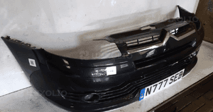 Zderzak przedni przód do citroen C4 vtr exld czarny halogeny 2