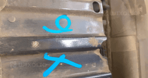 Pas przedni ford focus MK.2 2 ii lift fl 1.6 1.8 2.0 benzyna wzmocnienie czołowe 3