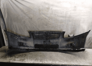 Zderzak przód przedni do toyota avensis T25 lift fl 1G3 szary grafitowy halogeny 4