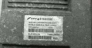 STEROWNIK SILNIKA KOMPUTER FIAT DOBLO 00-10 51843352 NO V224/257 2