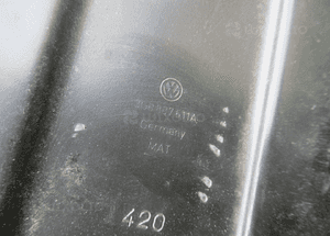 Belka przednia przód zderzaka vw passat B8 lift 3G0807611A 2019-2023 5