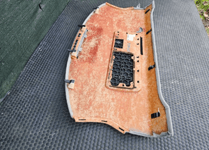 Oslona Glosnik Kratka Tapicerka Podszybie Polka Platin Hell Szyby Bagaznika Tyl Audi A4 B7 Sedan 32